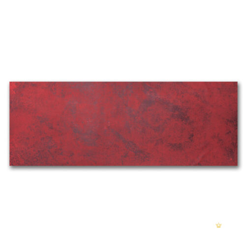 Rotes XXL Wandbild mit grauen Flecken und Verläufen und ungleichmässiger Musterung